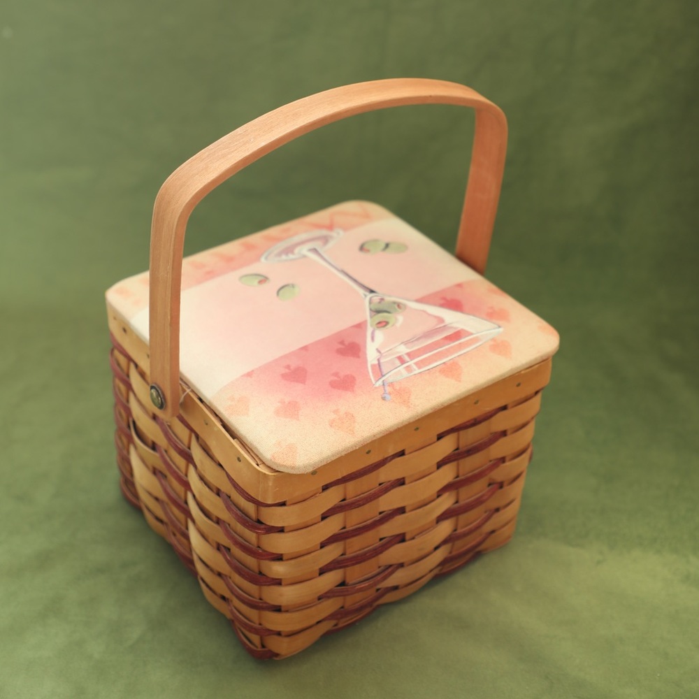 vintage picnic basket